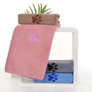 5-Pack Pet Quick-Dry Microfiber Towel Pink Size-40x80cm