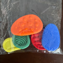 5-Packs Old Model Textured Sensory Stones-6pcs Each No Holes