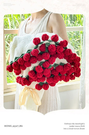 52 Pink Flowers Beige Blanket Diameter Approximately 110CM
