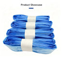 6 Rolls Blue Odor-Proof Refill Bags For Diaper Pail-4.5m Long