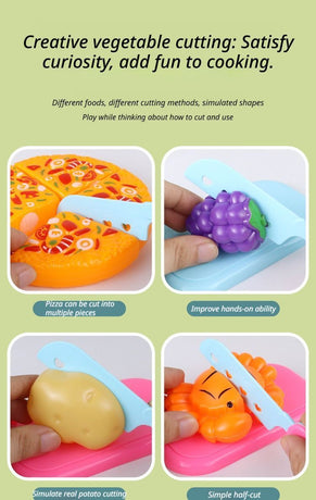 9 Piece Set with 5 Tools And 4 Random Slicing Toys