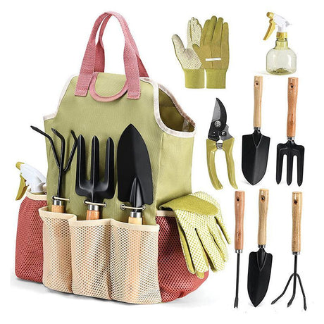 Landscaping9-PieceSet(IncludesTools,Shears,Bag,WateringCan)
