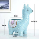 Alpaca White Ceramic Planter