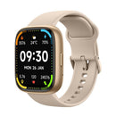 Apricot Unisex Health Monitoring Smart Watch with Call Function