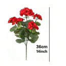 Artificial Flowers Red