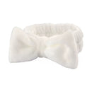 Autumn/Winter Plush Bow Headband Pink