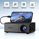 Black M3S 1080P Mini Projector USB-Powered Version Includes Manual