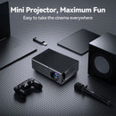 Black M3S 1080P Mini Projector USB-Powered Version Includes Manual
