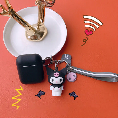 Black set + geometric panda Apple AirPods 3
