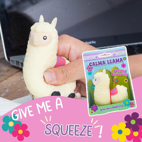 Cute Alpaca Squishy Stress Relief Toy 2-Pack