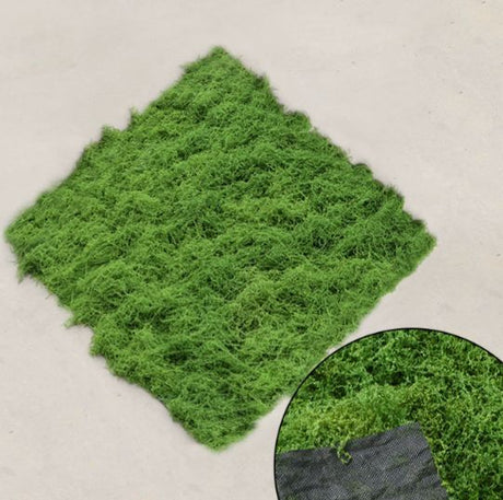 Dark Green Artificial Stringy Moss 50cm×50cm