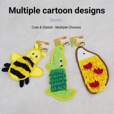 Dog Snuffle Mat for Foraging and Enrichment crocodile