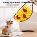 Dog Snuffle Mat for Foraging and Enrichment hamburger