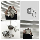 Electroplated 3D Heart + Bracelet Apple AirPods 1/2