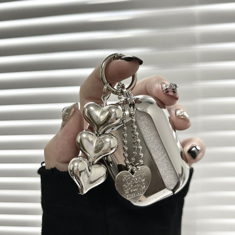 Electroplated 3D Heart + Bracelet Apple AirPods 1/2