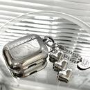 Electroplated 3D Heart + Bracelet Apple AirPods Pro