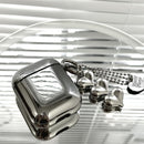 Electroplated solid color shell + 3 heart pendants AirPods Pro 2