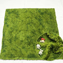 Enchanted Greenery Faux Moss Mat 100cm×100cm