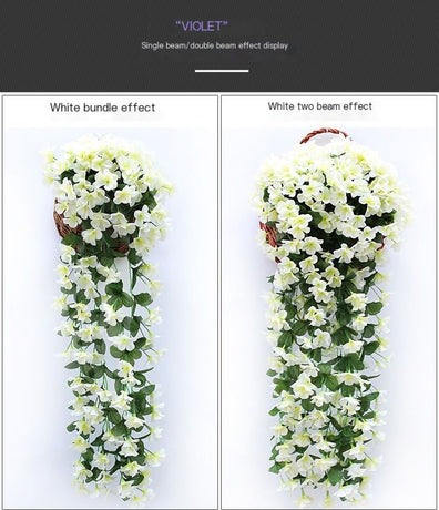 ArtificialFive-PetaledWhiteFlowers
