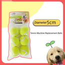 Fluorescent Yellow Dog Tennis Balls 6-Pack - 2 Inch