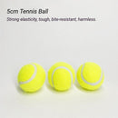 Fluorescent Yellow Dog Tennis Balls 6-Pack - 2 Inch