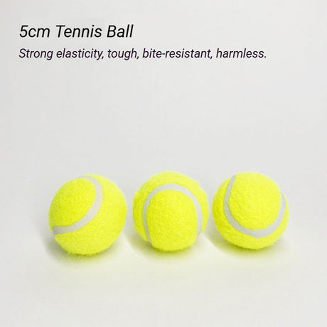 Fluorescent Yellow Dog Tennis Balls 6-Pack - 2 Inch