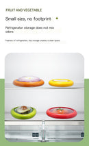 Fruit and vegetable preservation box-Set of Four-Silicone