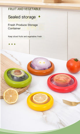 Fruit and vegetable preservation box-Set of Four-TPU