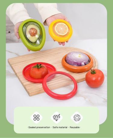 Fruit and vegetable preservation box-Tomato-Silicone