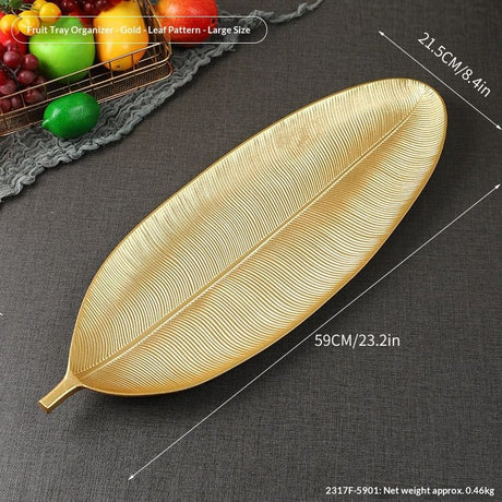 2317F-2402-Gold--PhilodendronLeaf30cm