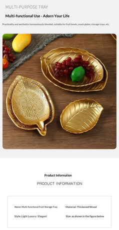 2317F-2501-Gold--VeinedLeaf25cm