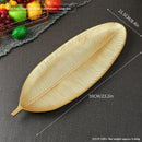 2317F-2502-Gold--VeinedLeaf30cm