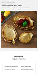 2317F-2502-Gold--VeinedLeaf30cm