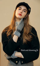 Ladies Winter Warm Cashmere Gloves DY36 Moonlight Gray