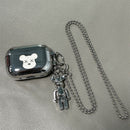 Laser Engraved Astronaut + Matching Keychain Apple AirPods 2