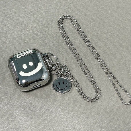 Laser Engraved Astronaut + Matching Keychain + Necklace AirPods 2