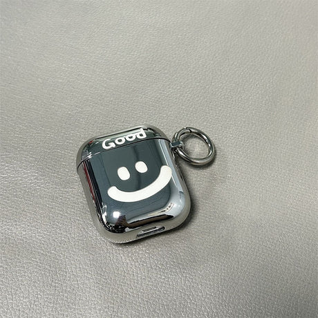 Laser Engraved Smiley + Matching Keychain Apple AirPods pro