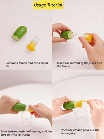 Lemon Squeezer - 1 Yellow + 1 Green