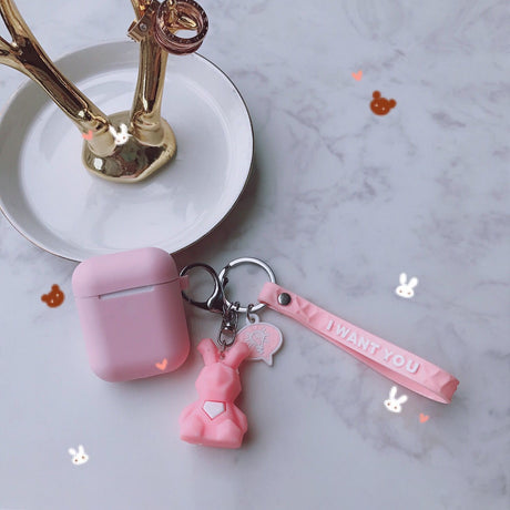 Light blue set + geometric cat Apple AirPods pro
