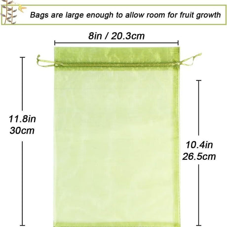 Insect-proofMeshBags,Light Purple,20-Pack