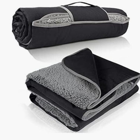 utdoor Camping Blanket - Black