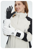 Outdoor Smart Heated Winter Gloves Black