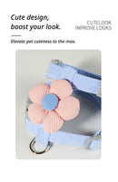 Pet Harness-pink+1.2m Leash+Size S