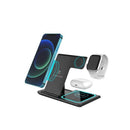 Pink 20W Foldable 3-in-1 Wireless Charger