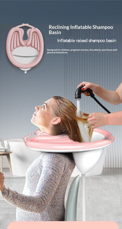 HairWashingBasinPink+DrainageBag