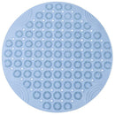 Pink Round Non-Slip Massage Bath Mat 55×55cm