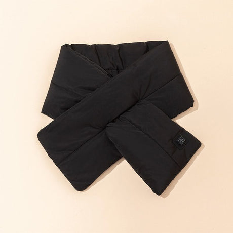 Rechargeable Thickened Heated Scarf Black