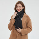 Rechargeable Thickened Heated Scarf Black
