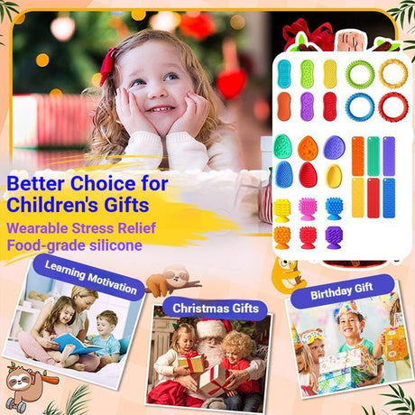 Sensory Bracelet Toy - 4 Pack
