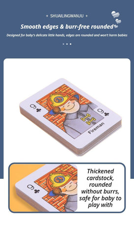 Set of 4 Assorted Card Games Crazy Eights Old Maid Hearts And Go Fish